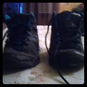 And1 phantom black/blue hightops